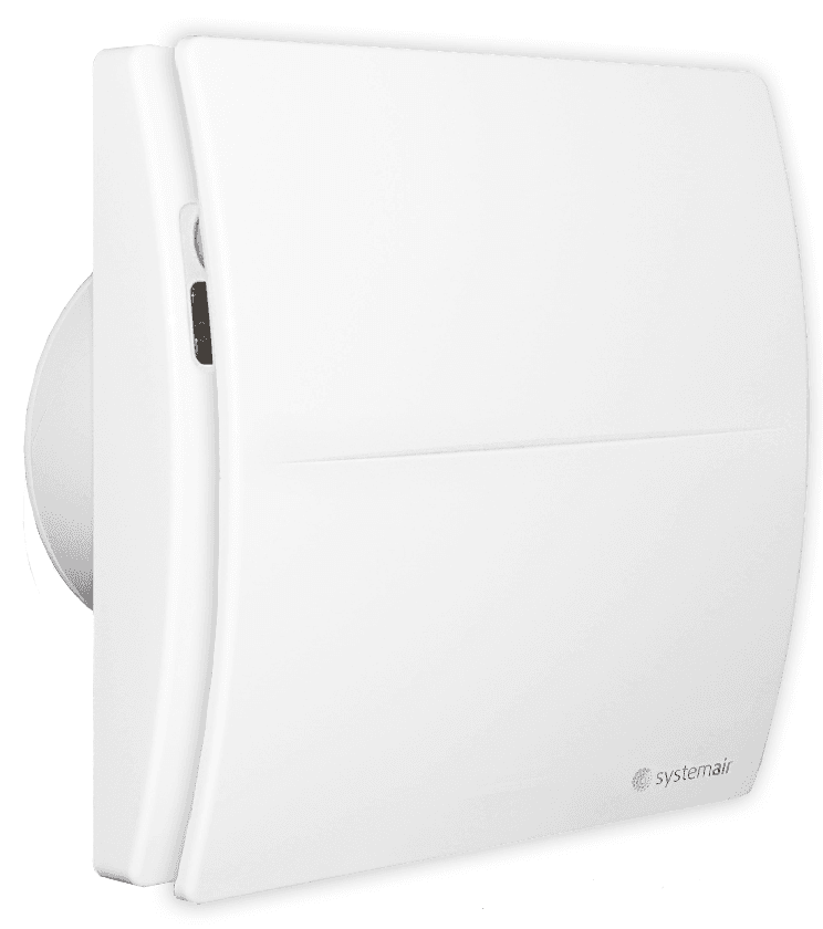 BF MX, Single-flow decentralised ventilation unit suitable for bathrooms and toilets